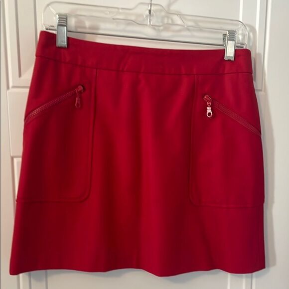 Club Monaco Red Women's Miniskirt - Picture 2 of 4
